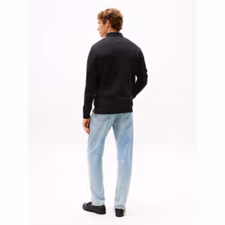 Tommy Hilfiger MW0MW20183BDS Polo Collo Polo Cotone, Elastan - Vista aggiuntiva 5
