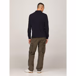 Tommy Hilfiger MW0MW20183DW5 Polo Collo Polo Cotone, Elastan - Vista aggiuntiva 6