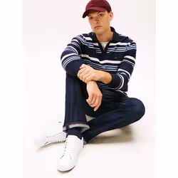 Tommy Hilfiger 8720115709729 sneaker alla moda Maschio Bianco - Vista aggiuntiva 8
