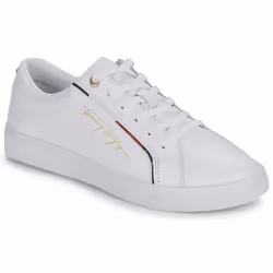 Sneakers basse Tommy Hilfiger TOMMY HILFIGER SIGNATURE SNEAKER Bianco - 41