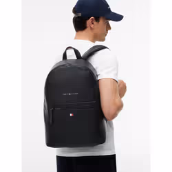 Tommy Hilfiger AM0AM09503BDS zaino Nero Poliuretano (PU) - Vista aggiuntiva 2