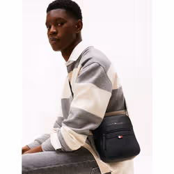 Tommy Hilfiger AM0AM09504BDS Poliuretano (PU) Nero Borsa a tracolla - Vista aggiuntiva 5