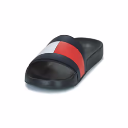 ciabatte Tommy Hilfiger Rubber Th Flag Pool Slide Nero - 45