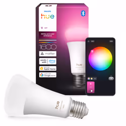 Philips Hue White and Color ambiance A60 - lampadina connessa E27 - 1600 - Vista aggiuntiva 3