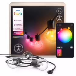 Philips Hue White and Color ambiance Strisce luminose per esterno Globe Festavia Hue 21 m - Vista aggiuntiva 3