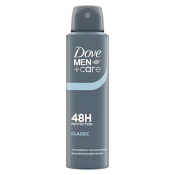 Dove Men + Care Classic Antiperspirant Deodorant Spray Uomo Deodorante spray 150 ml 1 pz