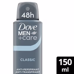 Dove Men + Care Classic Antiperspirant Deodorant Spray Uomo Deodorante spray 150 ml 1 pz - Vista aggiuntiva 3