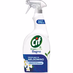CIF GREENACTIVE SPRAY ANTICALCARE AL GELSOMINO IN FORMATO DA 650 ML Cif Anticalcare è il tuo alleato per la rimozione del cal ...