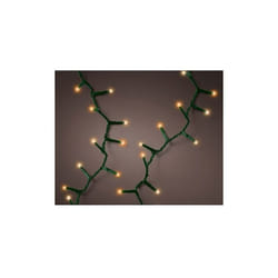 Luci Di Natale 1000 Led Bianco Caldo 2250Cm 8 Funzioni