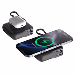 Xtorm XTPP101 batteria portatile Polimeri di litio (LiPo) 10000 mAh Carica wireless Nero - Vista aggiuntiva 3