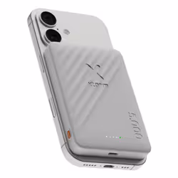 Xtorm XG2WPE057 batteria portatile Polimeri di litio (LiPo) 5000 mAh Carica wireless Bianco - Vista aggiuntiva 2