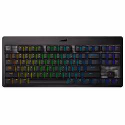 Mountain Everest Core, Cablato, USB, Interruttore a chiave meccanica, QWERTZ, LED RGB, Nero