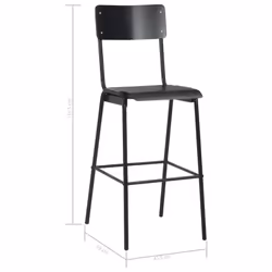VidaXL 3054567 sgabello da bar - Vista aggiuntiva 8