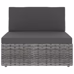 VidaXL 3054600 set mobili da esterno Antracite, Grigio - Vista aggiuntiva 4