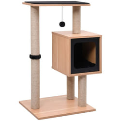 Tiragraffi per gatti, Albero per Gatti con Tappeto Tiragraffi in Sisal 82 cm Vidaxl