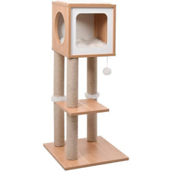 Tiragraffi per gatti, Albero per Gatti con Tappeto Tiragraffi in Sisal 90 cm Vidaxl