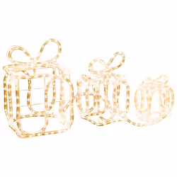 vidaXL Decorazione Natale Scatole Regalo con 180 LED Interni Esterni - Vista aggiuntiva 2