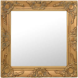 Vidaxl - Specchio da Parete Stile Barocco 50x50 cm Oro