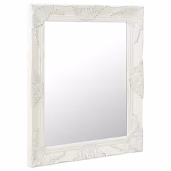 Specchio da Parete Stile Barocco 50x60 cm Biancocod mxl 127262 - Vista aggiuntiva 2