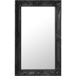 Vidaxl - Specchio da Parete Stile Barocco 50x80 cm Nero 43481