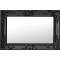 Vidaxl - Specchio da Parete design anticato Stile Barocco cornice ornamentale 60 x 40 cm vari colori colore : nero