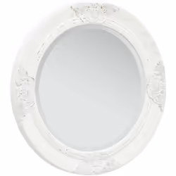 Questo specchio da parete dal design accattivante con una cornice decorata creerà un'atmosfera classica nel vostro camerino. ...