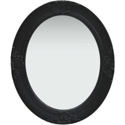 Vidaxl - Specchio da Parete Stile Barocco 50x60 cm Nero 76542
