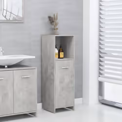 Questo mobile da bagno, dotato di ampio spazio di stoccaggio, è un'ottima aggiunta al vostro bagno, aggiungendo un aspetto or ...