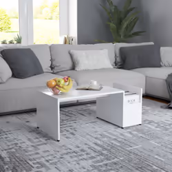 Questo tavolino dal design traforato e dalla forma geometrica rende la vostra stanza chic e sorprendente! Lo scomparto latera ...