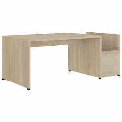 vidaXL Tavolino da Salotto Rovere Sonoma 90x45x35 cm Legno Multistrato - Vista aggiuntiva 2