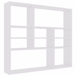 vidaXL Scaffale a Parete Bianco 90x16x78 cm in in Multistrato - Vista aggiuntiva 2