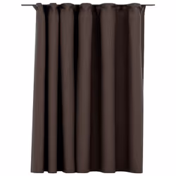 TendaOscurante Effetto Lino con Ganci Talpa 290x245 cmcod mxl 79418 - Vista aggiuntiva 2