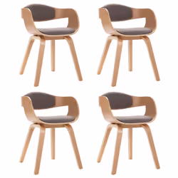 VidaXL 3054822, Cotone, Poliestere, Legno, 490 mm, 515 mm, 715 mm, 40 cm, 39 cm