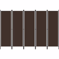 Il nostro pratico e indipendente divisorio a 5 pannelli può essere utilizzato come divisorio, paravento o per la decorazione. ...