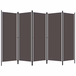 Paravento a 5 Pannelli Antracite 250x180 cmcod mxl 73075 - Vista aggiuntiva 2