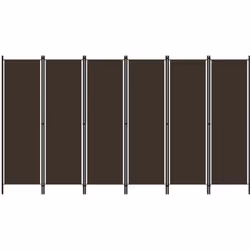 Il nostro pratico e indipendente divisorio a 6 pannelli può essere utilizzato come divisorio, paravento o per la decorazione. ...