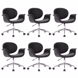 VidaXL 3054856, Cotone, Ecopelle, Metallo, Poliuretano (PU), Polywood, 670 mm, 620 mm, 80 cm, 87,5 cm, 42 cm