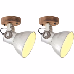 Questo set di 2 lampade da parete, con un paralume di 17 cm di diametro, è sicuramente un punto culminante in soggiorno, sala ...