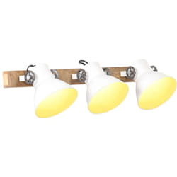 Lampada da Parete in Stile Industriale Bianca 65x25 cm E27 Vidaxl 53842
