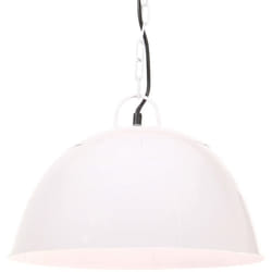 Lampada Industriale Vintage 25 w Bianca Rotonda 41 cm E27 Vidaxl 19891