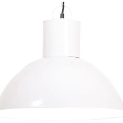 Vidaxl - Lampada a Sospensione 25 w Bianca Rotonda 48 cm E27 80290