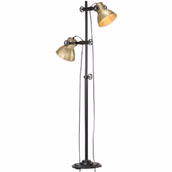 Questa lampada da terra è una perfetta combinazione di design e funzionalità di ispirazione industriale. Attirerà l'attenzion ...