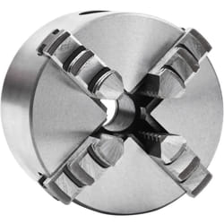 Mandrino per Tornio a 4 Griffe Autocentrante 80 mm in Acciaio Vidaxl 14632