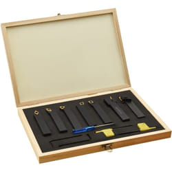 Vidaxl - Set di Utensili Indicizzabili per Tornitura 12 pz 16x16mm 100mm