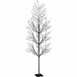 Il nostro albero di Natale artificiale, con i suoi rami punteggiati di bellissimi fiori di ciliegio, crea una piacevole atmos ...