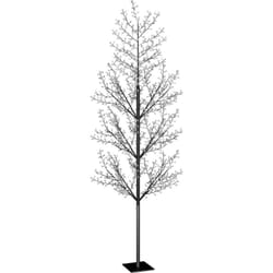 Vidaxl - Albero di Natale 1200 led Blu Ciliegio in Fiore 400 cm