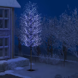 Il nostro albero di Natale artificiale, con i suoi rami punteggiati di bellissimi fiori di ciliegio, crea una piacevole atmos ...