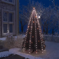 Queste luci a LED sono appositamente progettate per decorare il vostro albero di Natale e creeranno una bella atmosfera. Le l ...