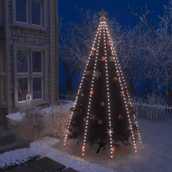 Queste luci a LED sono appositamente progettate per decorare il vostro albero di Natale e creeranno una bella atmosfera. Le l ...