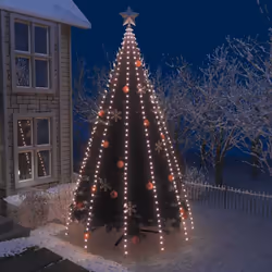 Queste luci a LED sono appositamente progettate per decorare il vostro albero di Natale e creeranno una bella atmosfera. Le l ...
